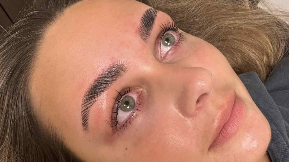 Brow lamination 3 Brow lamination og lash lift 1