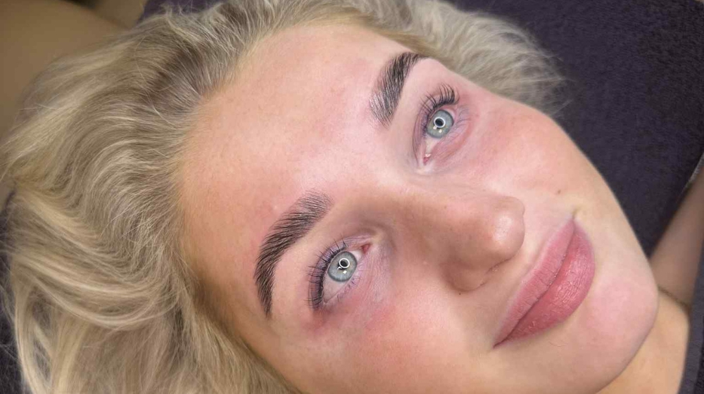 Brow lamination 4 Brow lamination og lash lift 2